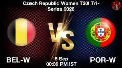 BEL-W vs POR-W Match Result