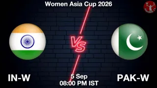 IN-W vs PAK-W - Women Asia