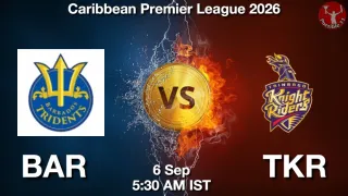 BAR vs TKR - Caribbean Premier