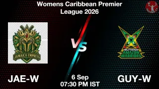 JAE-W vs GUY-W JAE-W vs GUY-W - Womens Caribbean