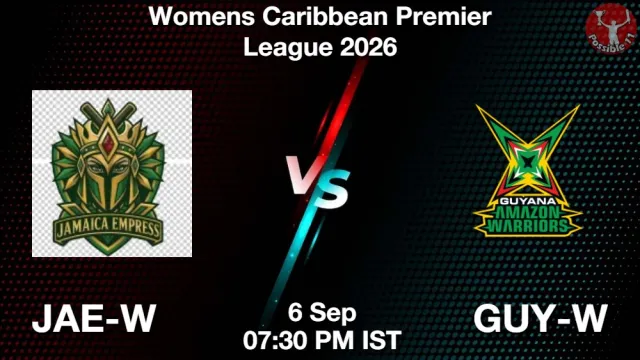 JAE-W vs GUY-W Match Previews and Cricket Tips