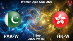 PAK-W vs HK-W Match Preview, Picture