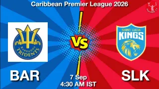 BAR vs SLK - Caribbean Premier
