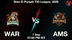 WAR vs AMS Match Preview, Picture
