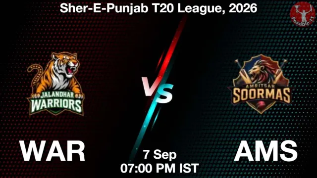 WAR vs AMS Match Previews and Cricket Tips