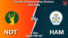 NOT vs HAM Match Preview, Picture