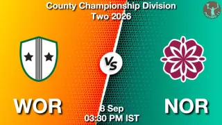 WOR vs NOR - County Championship