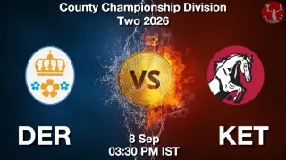 DER vs KET - County Championship