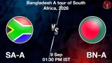 SA-A vs BN-A Dream11 Prediction - <small>Wed, 09 Sep 01:30 PM IST</small>