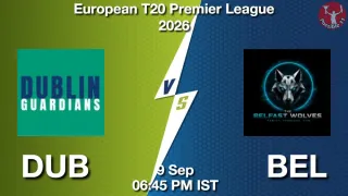 DUB vs BEL - European T20