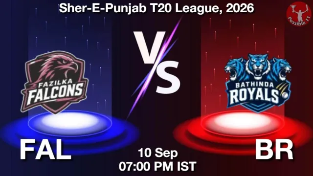 FAL vs BR ड्रीम11 भविष्यवाणी, फैंटेसी क्रिकेट टीम - 10 सितम्बर 2026