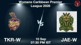 TKR-W vs JAE-W Dream11 Prediction - <small>Thu, 10 Sep 07:30 PM IST</small>