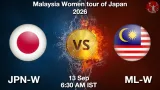 JPN-W vs ML-W Dream11 Prediction - <small>Sun, 13 Sep 06:30 AM IST</small>