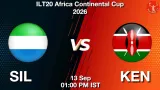 SIL vs KEN Dream11 Prediction, Preview & Updates - <small>Sun, 13 Sep 01:00 PM IST</small>