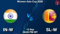 IN-W vs SL-W Final Match Picture
