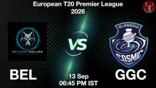 BEL vs GGC - European T20