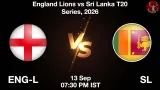 ENG-L vs SL Dream11 Prediction - <small>Sun, 13 Sep 07:30 PM IST</small>