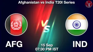 AFG vs IND AFG vs IND - Afghanistan vs