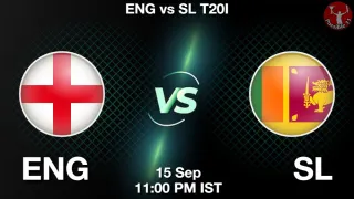 ENG vs SL - Sri Lanka