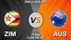 ZIM vs AUS 1st ODI Picture