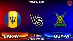 BAR-W vs GUY-W Match Preview, Picture
