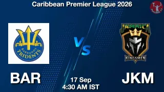 BAR vs JKM - Caribbean Premier