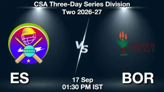 ES vs BOR - CSA Three-Day