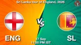 ENG vs SL Dream11 Prediction, Preview & Updates - <small>Thu, 17 Sep 11:00 PM IST</small>