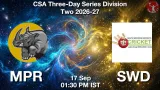 MPR vs SWD Dream11 Prediction, Preview & Updates - <small>Thu, 17 Sep 01:30 PM IST</small>