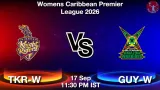 TKR-W vs GUY-W Dream11 Prediction - <small>Thu, 17 Sep 11:30 PM IST</small>