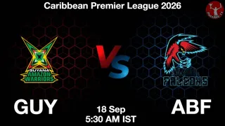 GUY vs ABF GUY vs ABF - Caribbean Premier