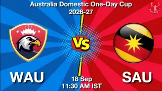 WAU vs SAU - Australia Domestic