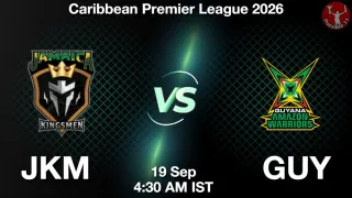 JKM vs GUY JKM vs GUY - Caribbean Premier