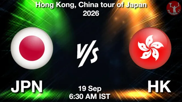 JPN vs HK Match Previews and Cricket Tips