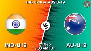 IND-U19 vs AU-U19 IND-U19 vs AU-U19 - Australia U19