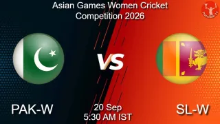 PAK-W vs SL-W - Asian Games