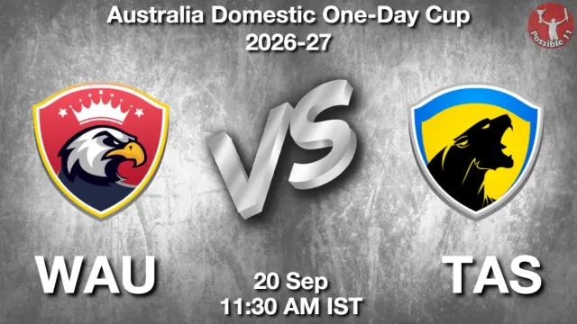 WAU vs TAS Match Previews and Cricket Tips
