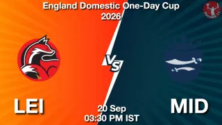 LEI vs MID LEI vs MID - England Domestic