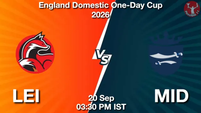 LEI vs MID Match Previews and Cricket Tips