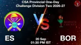 ES vs BOR Dream11 Prediction, Preview & Updates - <small>Sun, 20 Sep 01:30 PM IST</small>