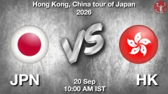 JPN vs HK Match Preview, Picture