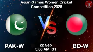PAK-W vs BD-W PAK-W vs BD-W - Asian Games