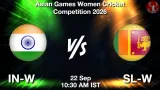 IN-W vs SL-W Dream11 Prediction - <small>Tue, 22 Sep 10:30 AM IST</small>