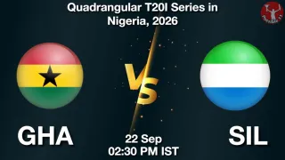 GHA vs SIL - Quadrangular T20I