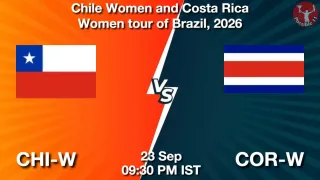 CHI-W vs COR-W CHI-W vs COR-W - Chile Women