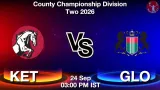 KET vs GLO Dream11 Prediction, Preview & Updates - <small>Thu, 24 Sep 03:00 PM IST</small>