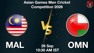 MAL vs OMN - Asian Games