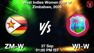 ZM-W vs WI-W - West Indies