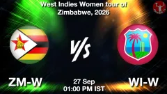 ZM-W vs WI-W 2nd ODI Picture