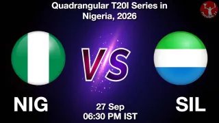 NIG vs SIL - Quadrangular T20I
